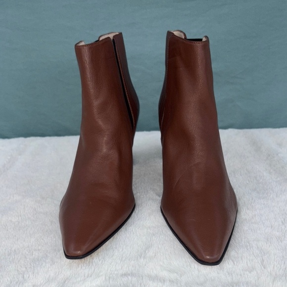 EUC Amalfi Brown Chelsea Ankle Booties Size 12.5 - Picture 1 of 9